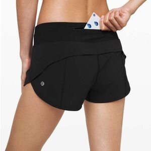 Lululemon Speed Up Shorts Black